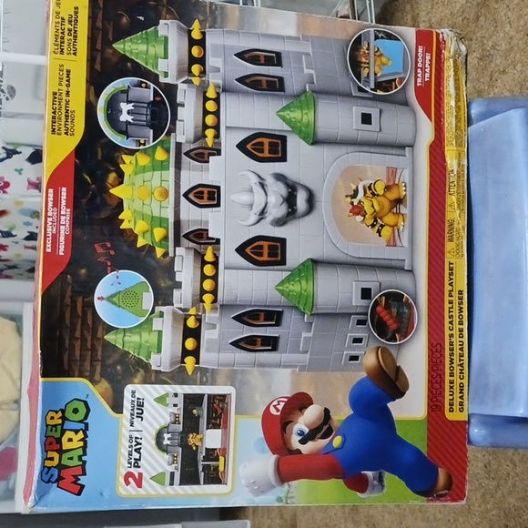 Nintendo Toys Super Mario Deluxe Bowsers Castle Playset Poshmark
